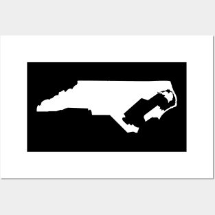 North Carolina Jeep State Dark Posters and Art